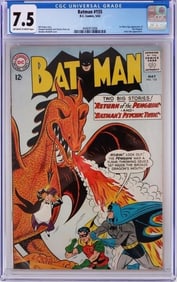 BATMAN #155 CGC 7.5 DC COMICS 1963