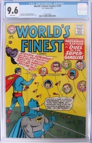 WORLD'S FINEST COMIC #150 - CGC 9.6 - 1965
