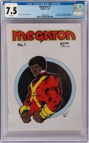 MEGATON #1 CGC 7.5 ERIK LARSEN 1983