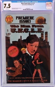 THE MAN FROM U.N.C.L.E. #1 CGC 7.5 TE COMICS 1987