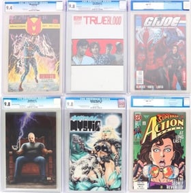 COLLECTIBLE CGC GRADED COMIC BOOKS - LOT OF 6