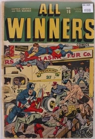ALL WINNERS COMICS #16 TIMELY 1945
