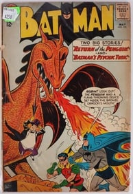 BATMAN #155 DC 1963 PENGUIN IN SILVER AGE