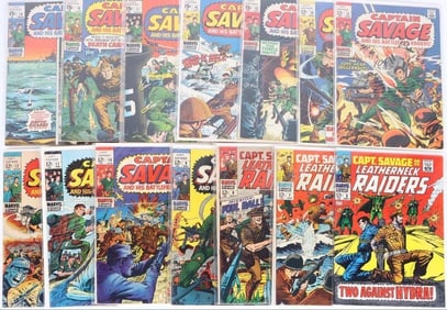 CAPT. SAVAGE & LEATHERNECK RAIDERS COMICS