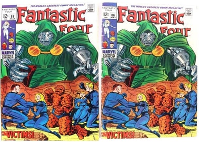 FANTASTIC FOUR #86 MARVEL 1969 - (2)