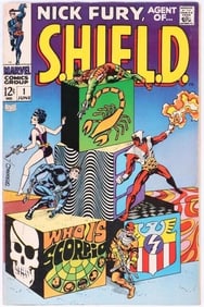 NICK FURY, AGENT OF SHIELD #1 MARVEL COMIC BOOK