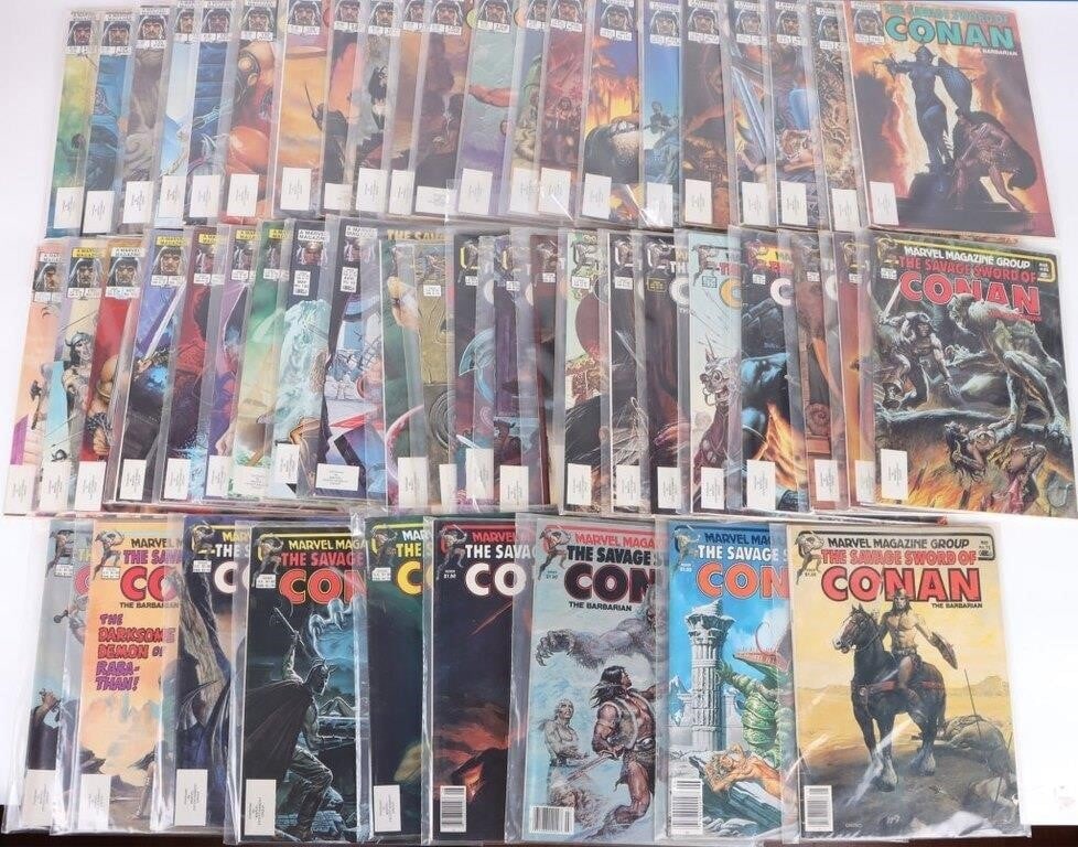 SAVAGE SWORD OF CONAN #76-135 MARVEL 1982-1987 (1 of 16)