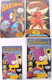 SIMPSONS, BARTMAN & MORE COLLECTIBLE COMIC BOOKS