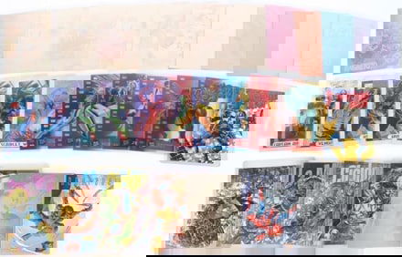 VINTAGE 1990'S MARVEL COMIC CARDS COLLECTION (28)