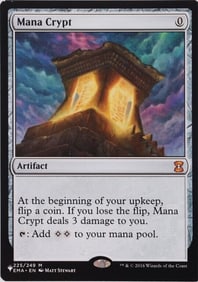 MTG MANA CRYPT ETERNAL MASTERS 225/249 2016