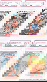 1987 GARBAGE PAIL KIDS PSA GRADED CARDS - (4)