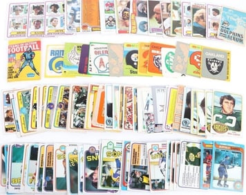 ASSORTED 1970'S-1980'S TOPPS/ FLEER SPORTS CARDS
