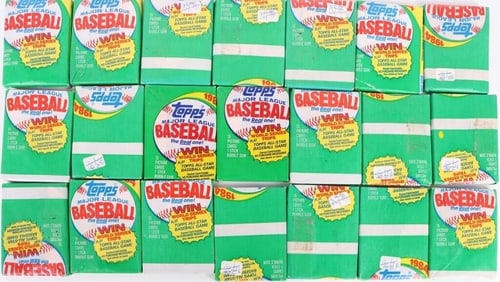 1984 TOPPS MLB CARDS UNOPENED WAX PACKS (21)