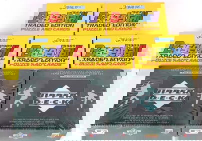 FACTORY SEALED LIMITED EDITION BASEBALL CARD PACKS