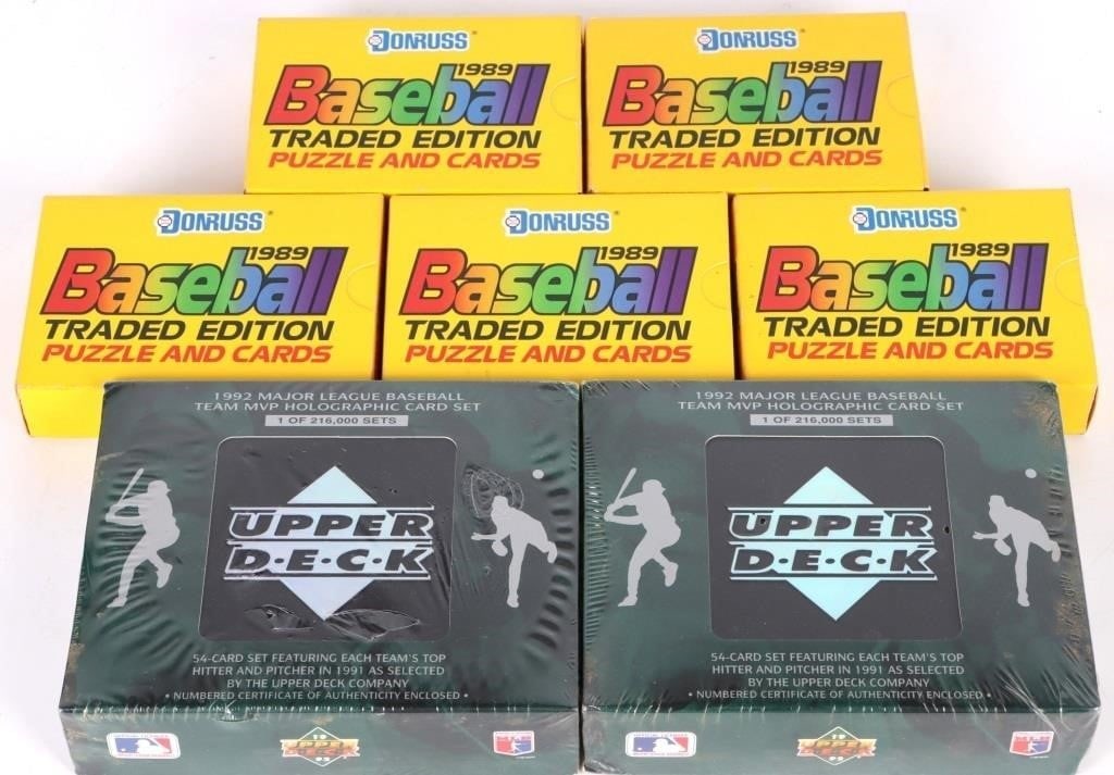 FACTORY SEALED LIMITED EDITION BASEBALL CARD PACKS (1 of 4)