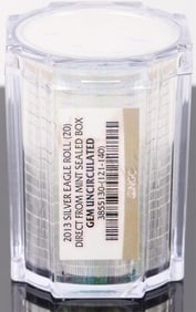 2013 SILVER EAGLE ROLL (20) MINT SEALED BOX (UNC)