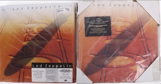 LED ZEPPELIN 6 LP BOX SET & 4 CD SET COLLECTION