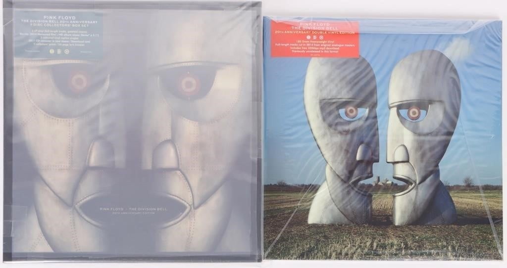 PINK FLOYD DIVISION BELL 20TH ANNIV. BOX & VINYL (1 of 5)