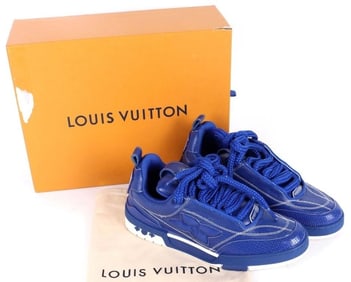 LOUIS VUITTON LV SKATE TRAINER SNEAKER BLUE/WHITE