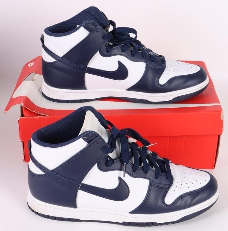 NIKE DUNK HIGH MIDNIGHT NAVY U.S. MENS SIZE 11.5 (1 of 5)