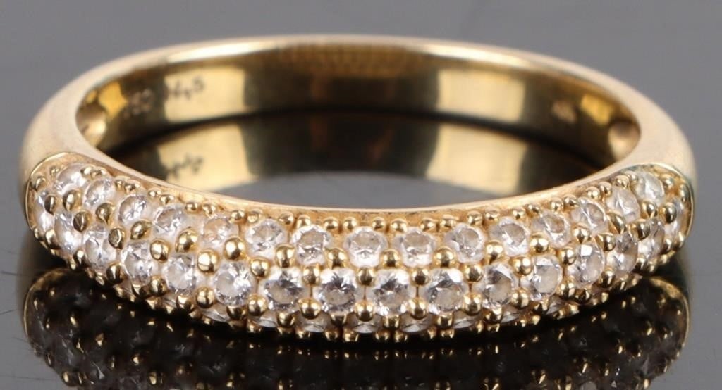 18K YELLOW GOLD DIAMOND LADIES RING - 0.46 CTW (1 of 3)