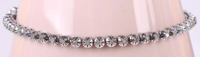 0.50CTW EARTH-MINED DIAMOND STERLING BRACELET