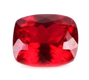 20.75CT LARGE CUSHION-CUT RED RUBY LOOSE GEMSTONE