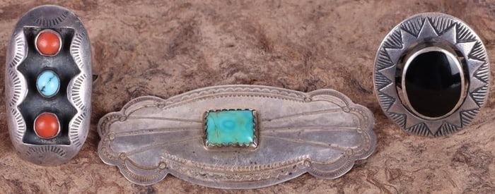NAVAJO STERLING SILVER SOUTHWEST LADIES JEWELRY
