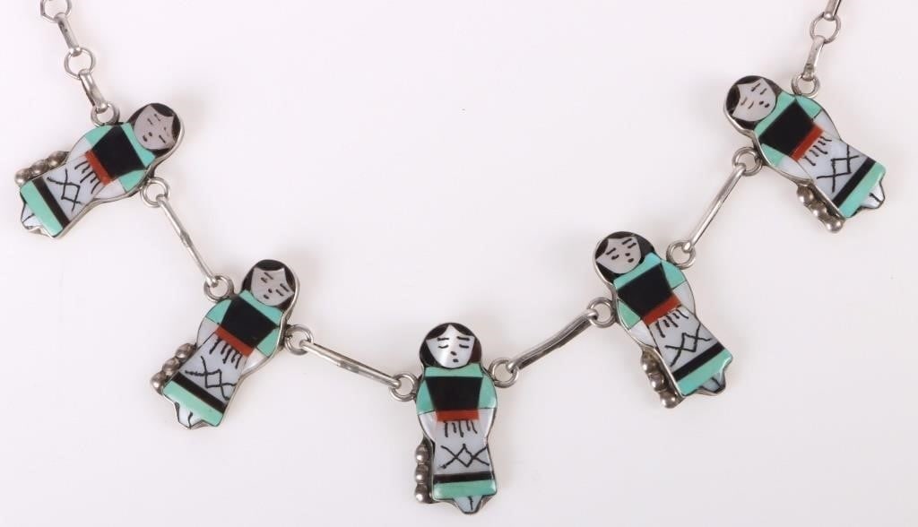 THERESA WASETA ZUNI STERLING SILVER NECKALCE (1 of 3)
