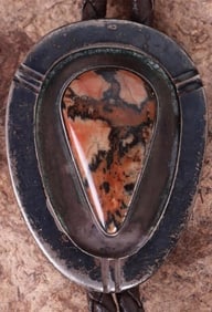 SOUTHWEST-STYLE STERLING SILVER MEN'S BOLO TIE