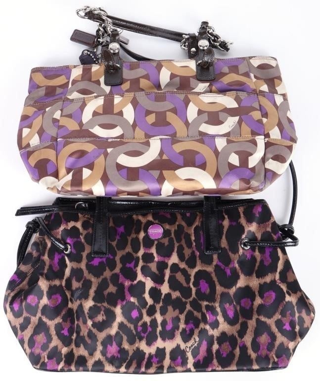 COACH DESIGNER LADIES SHOULDER BAGS W/ COA (1 of 5)