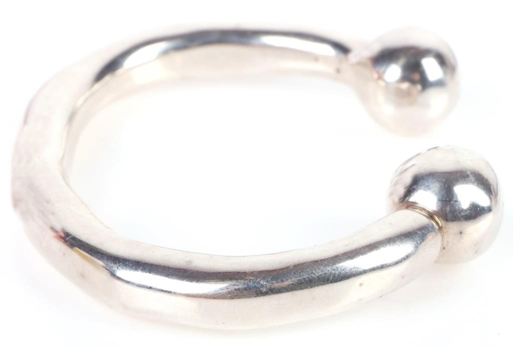 UNO DE 50 STERLING SILVER DESIGNER CUFF BRACELET (1 of 5)