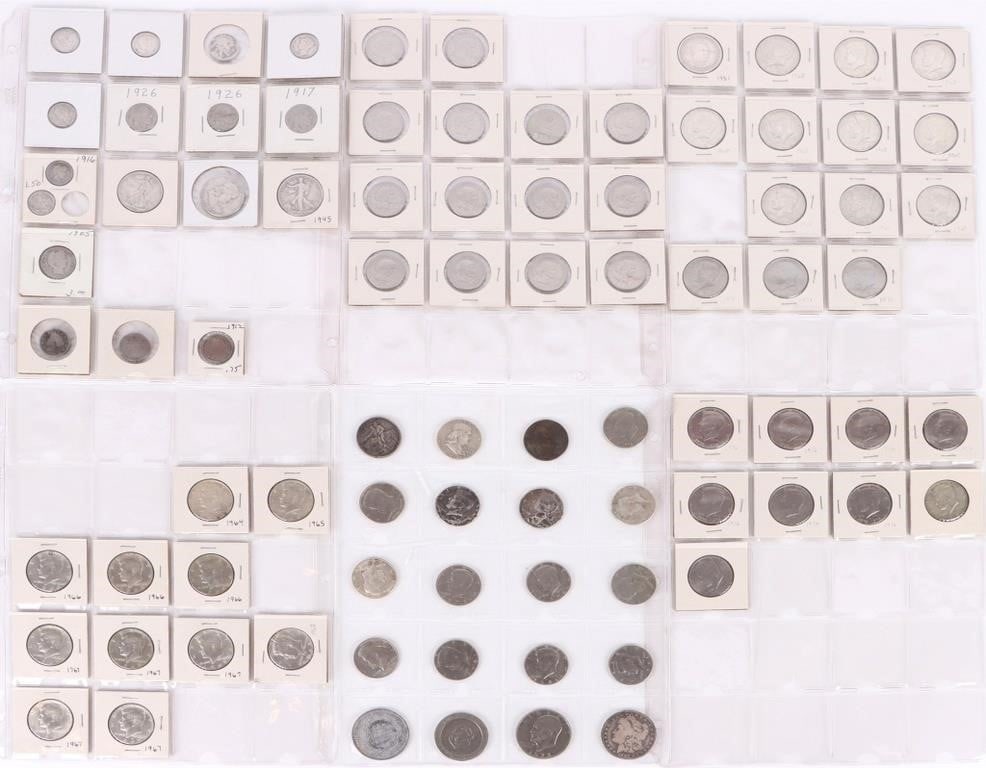 VINTAGE ASSORTED COLLECTOR U.S. COINAGE SET - (84) (1 of 2)