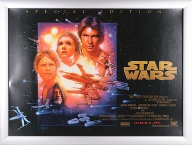 STAR WARS SPECIAL EDITION VINYL MOVIE POSTER