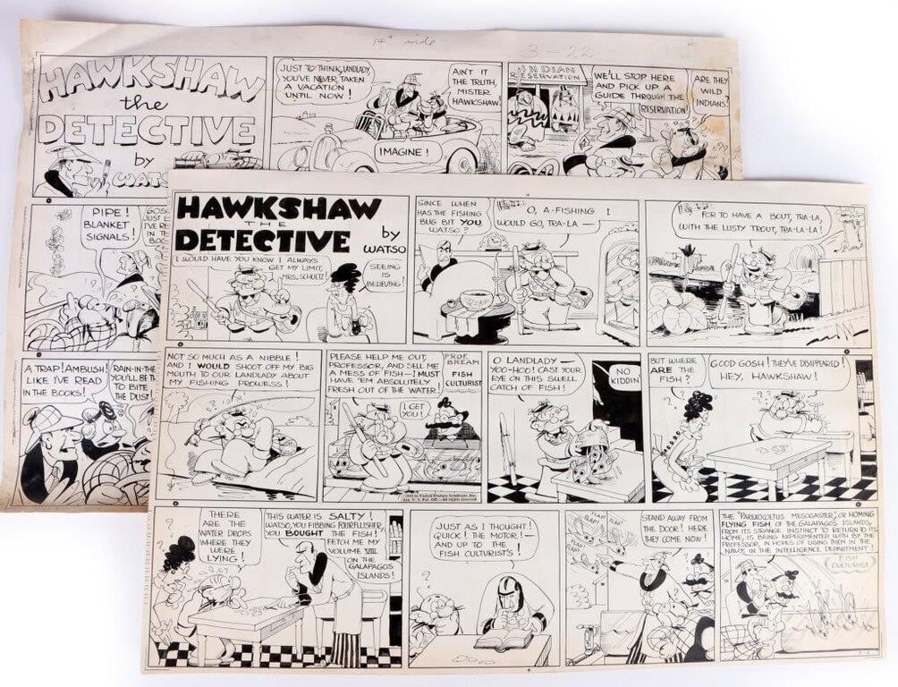 GUS MAGER (AS WATSO) HAWKSHAW THE DETECTIVE 1944 (1 of 5)