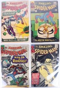 AMAZING SPIDER-MAN KEY COMICS #30, 32, 35, & 36