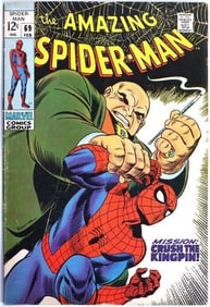 AMAZING SPIDER-MAN #69 - KINGPIN APPEARANCE