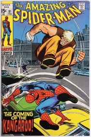 AMAZING SPIDER-MAN #81 - 1ST APP. OF KANGAROO