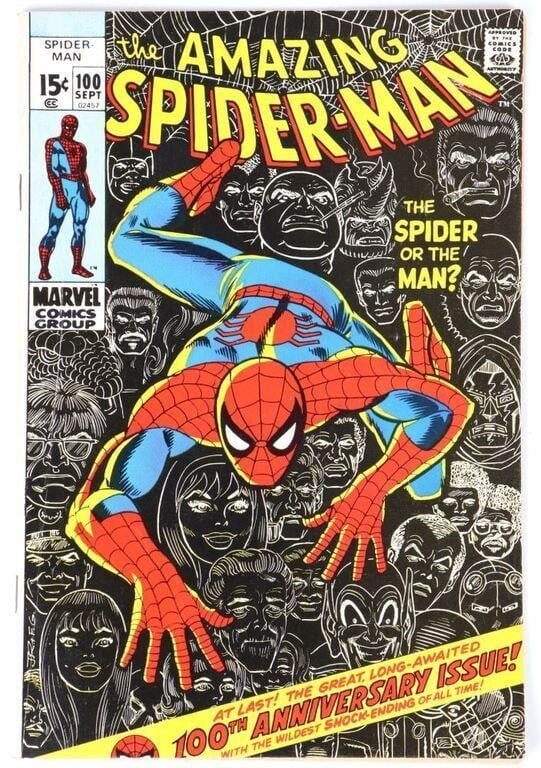 AMAZING SPIDER-MAN #100 1971 MARVEL (1 of 5)