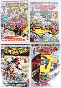 AMAZING SPIDER-MAN BRONZE AGE COMICS #115-118