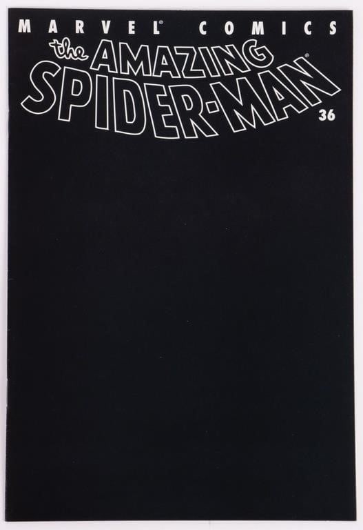 AMAZING SPIDER-MAN #36 (2001) NM 9/11 BLACK COVER (1 of 5)
