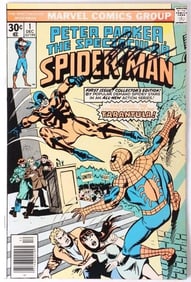 THE SPECTACULAR SPIDERMAN #1 1976 SIGNED G. CONWAY
