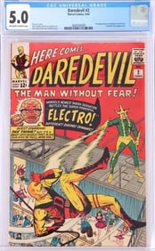 DAREDEVIL #2 - 2ND APP DAREDEVIL & ELECTRO 5.0