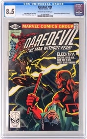 DAREDEVIL #168 CGC 8.5 - 1ST ELEKTRA