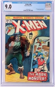 X-MEN #88 CGC 9.0 NM 'THE MARK OF THE MONSTER'