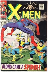 UNCANNY X-MEN #35 - 1ST CHANGELING - MID GRADE