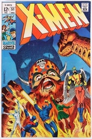 UNCANNY X-MEN #51 ICONIC COVER ART BY JIM STERANKO