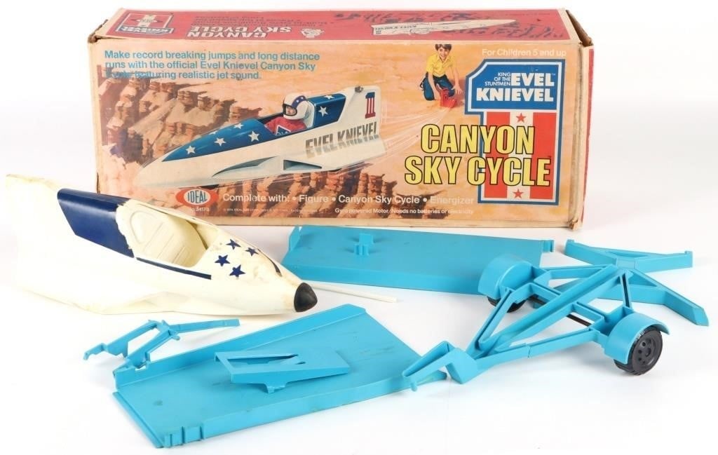 VTG EVIL KNIEVEL 1974 CANYON SKY CYCLE (1 of 4)