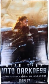 STAR TREK: INTO THE DARKNESS' VINYL MOVIE BANNER