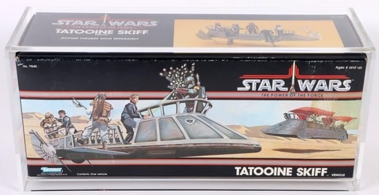 1984 STAR WARS TATOOINE SKIFF SEALED COMPLETE!